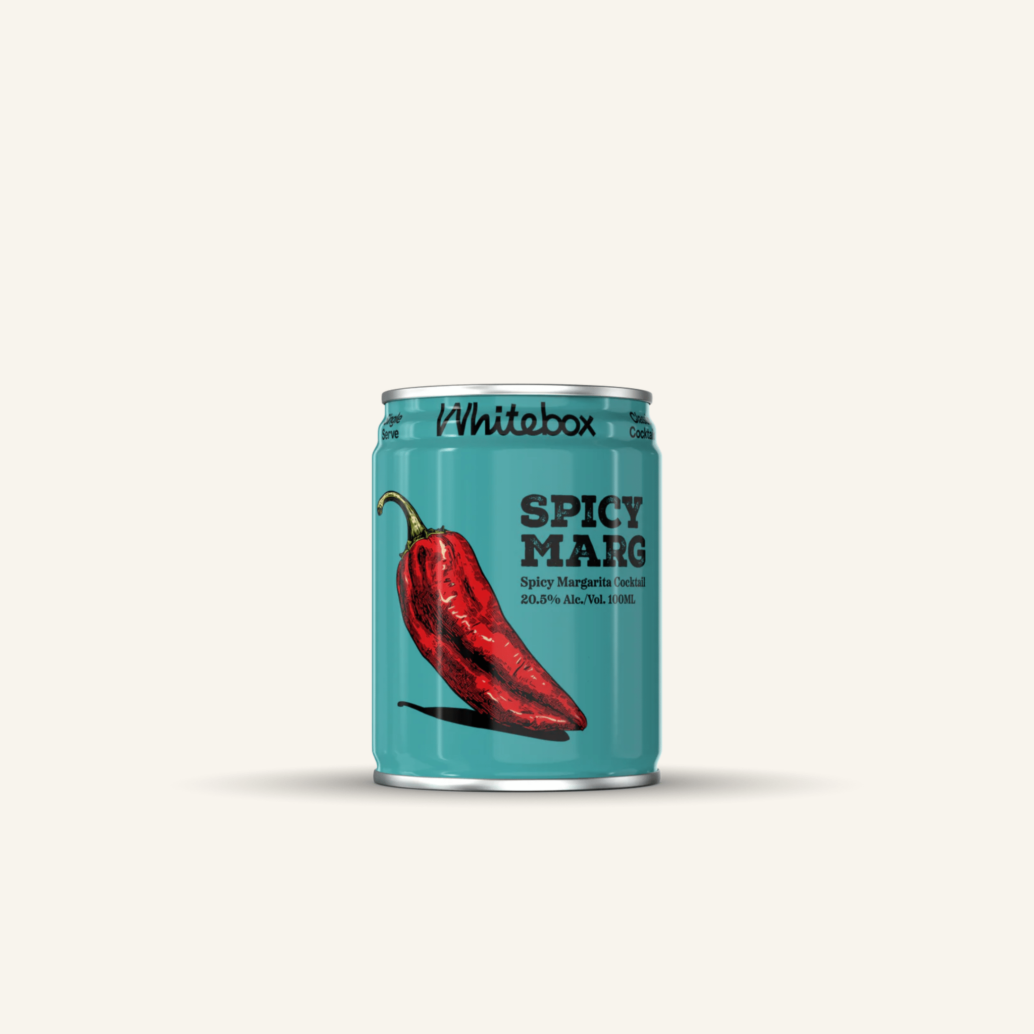 Spicy margarita mini cocktail