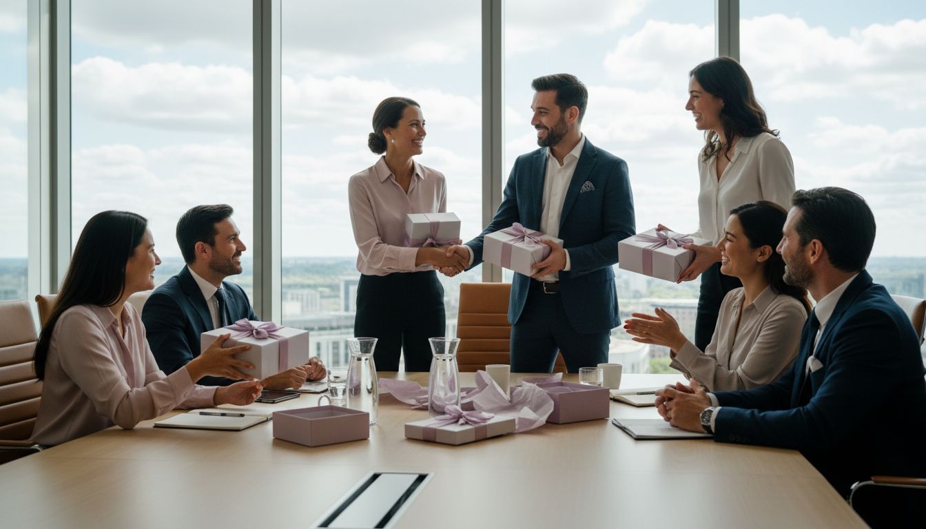 corporate gifts meeting