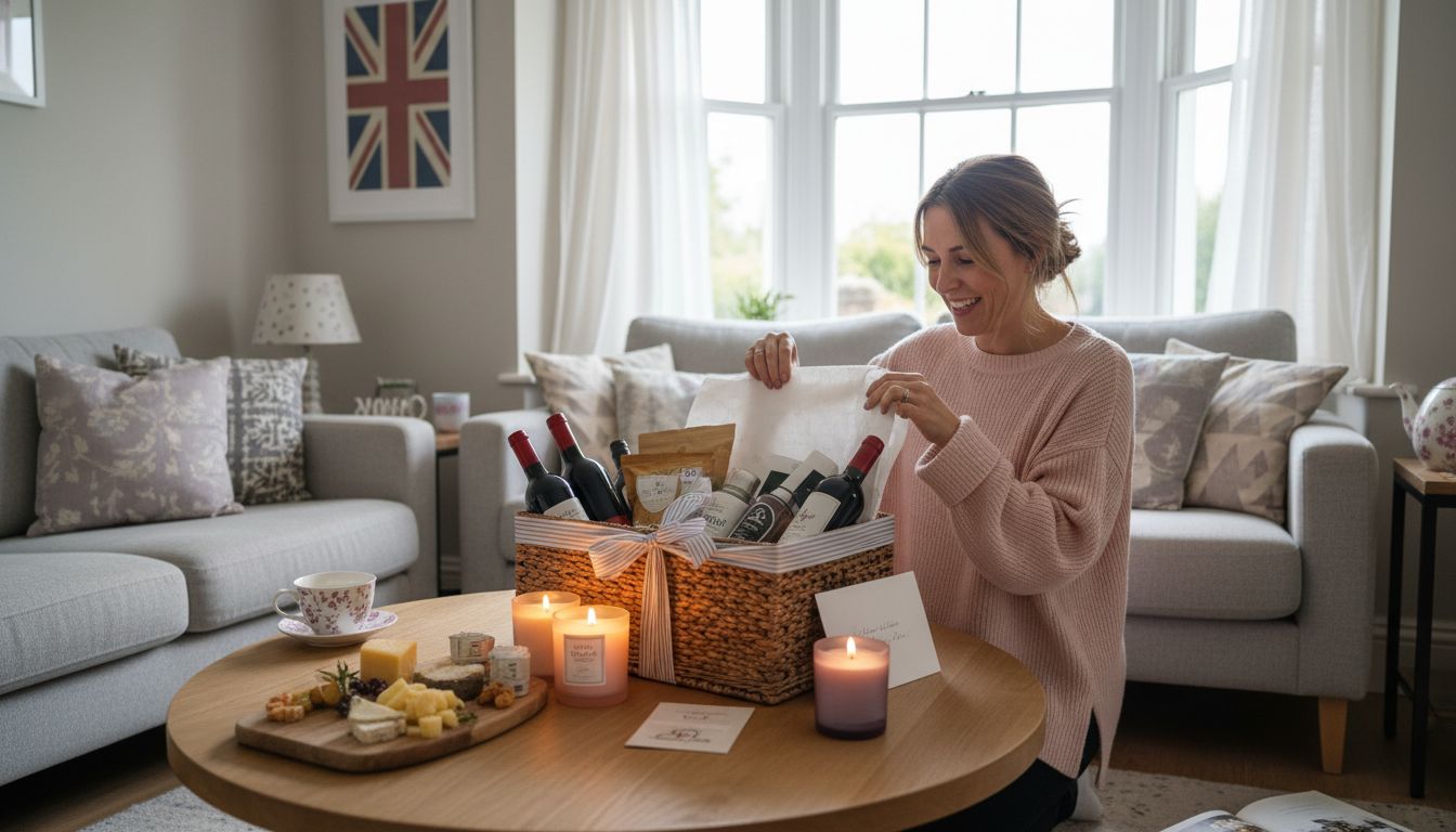 luxury hamper unboxing