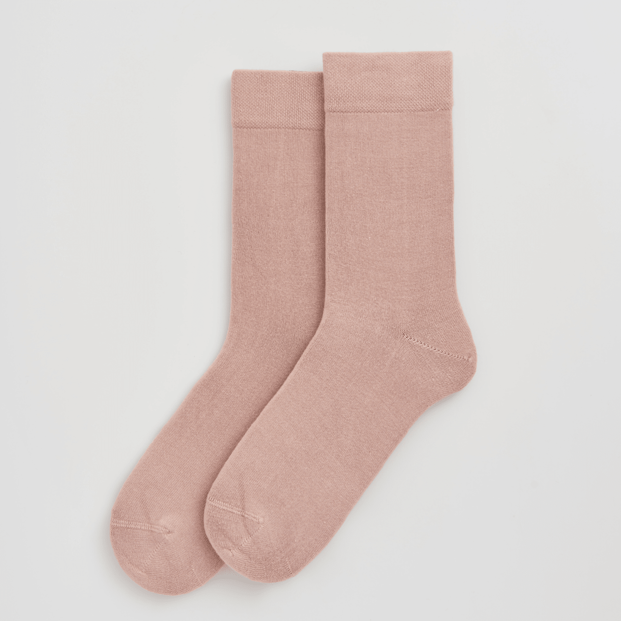Faded Pink Bamboo Socks