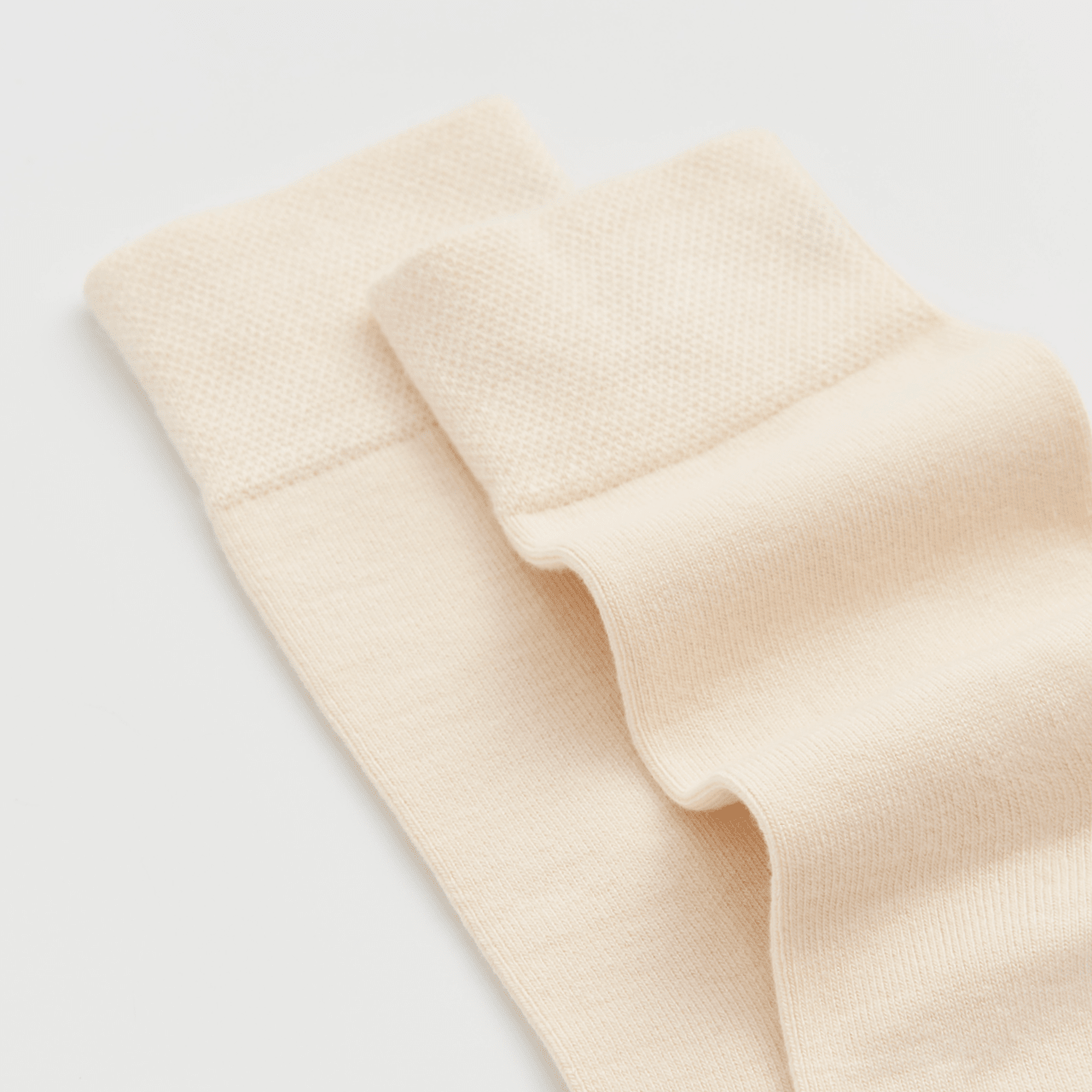 Clotted Cream Bamboo Socks