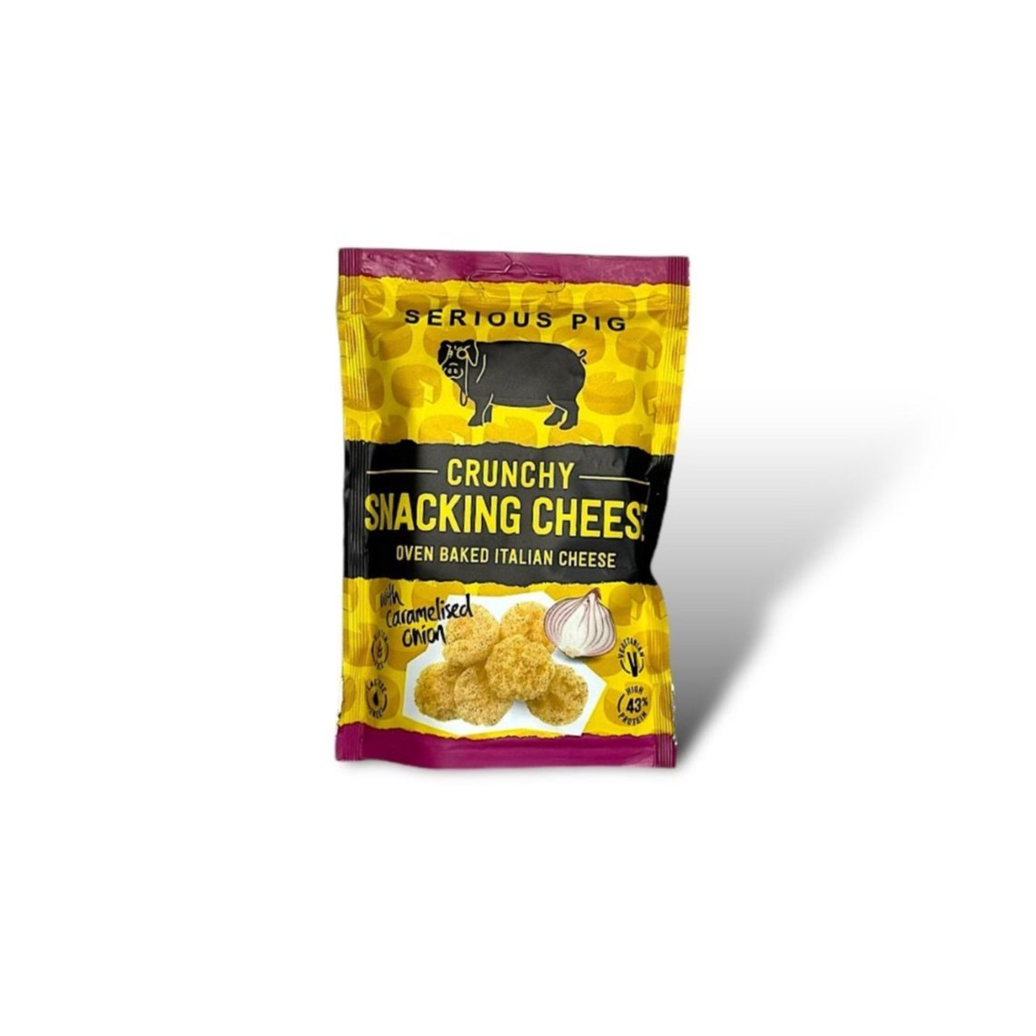 Snacking Cheese With Caramelised Onion