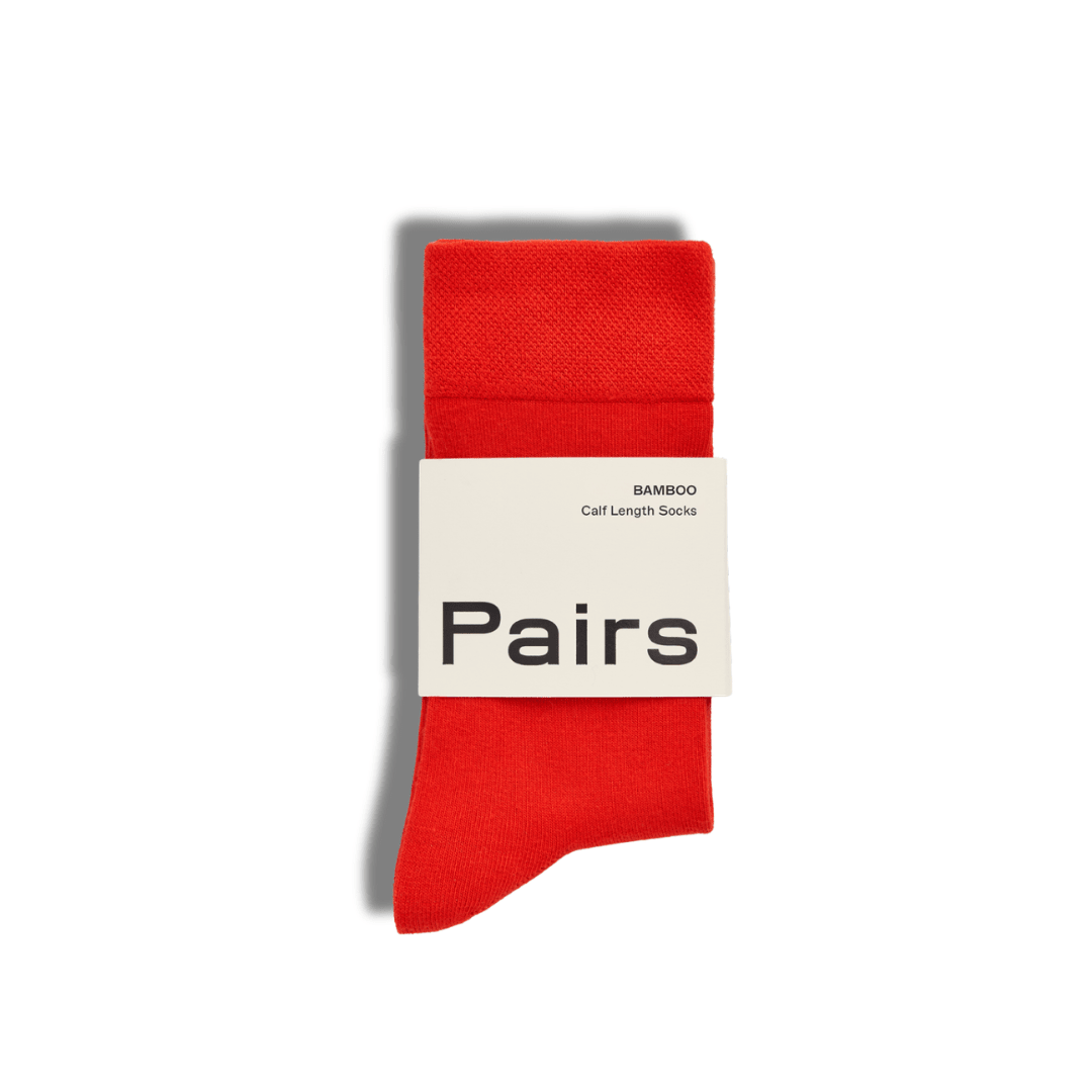 Ladybird Red Bamboo Socks
