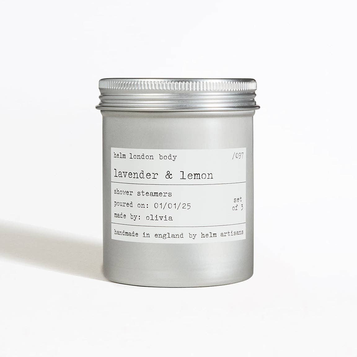 Lavender & Lemon Shower Steamers x3 by Helm London