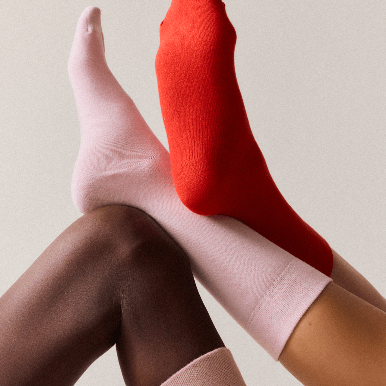 Marshmallow Pink Bamboo Socks