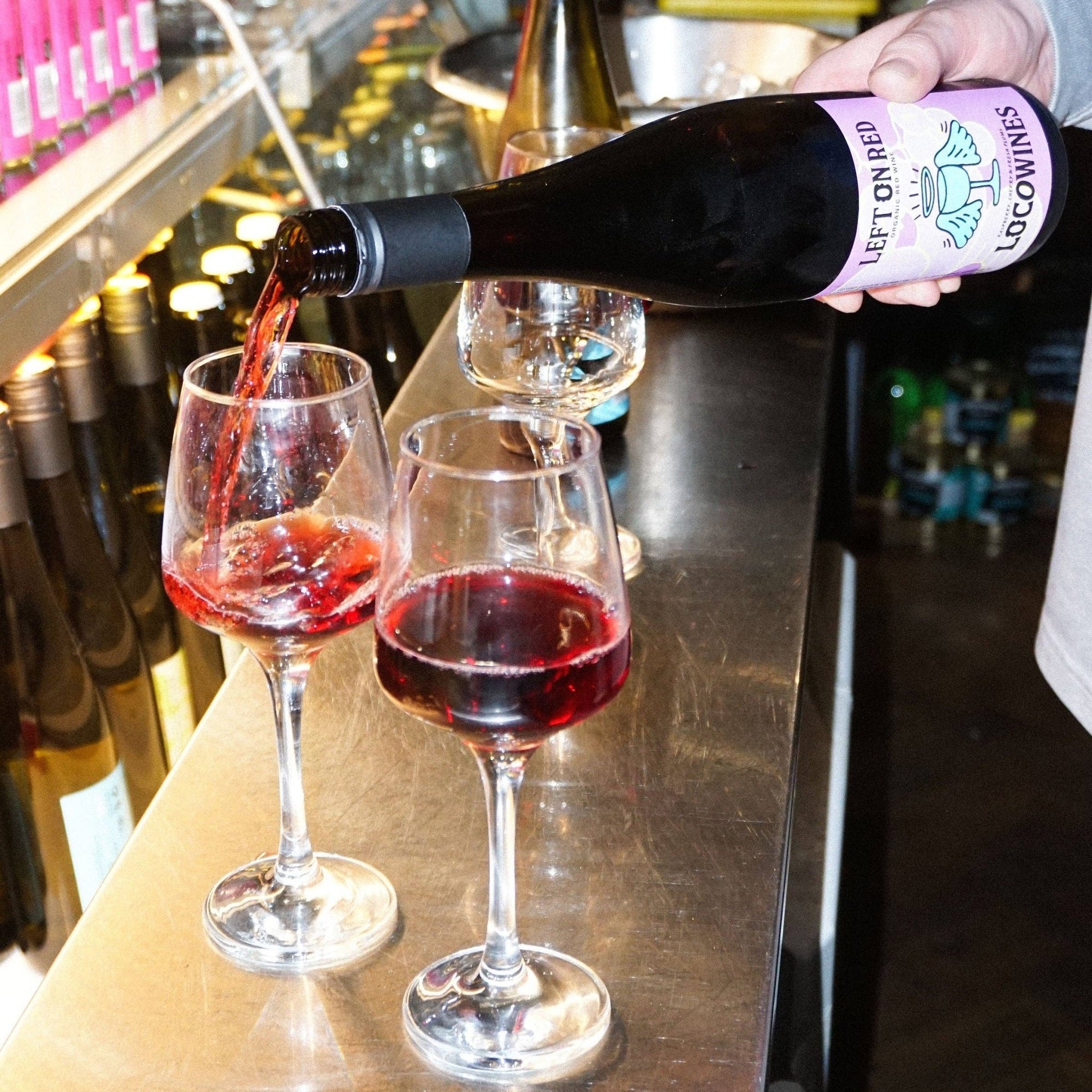 Loco Wines - Left On Red: Organic Chilled Austrian Red