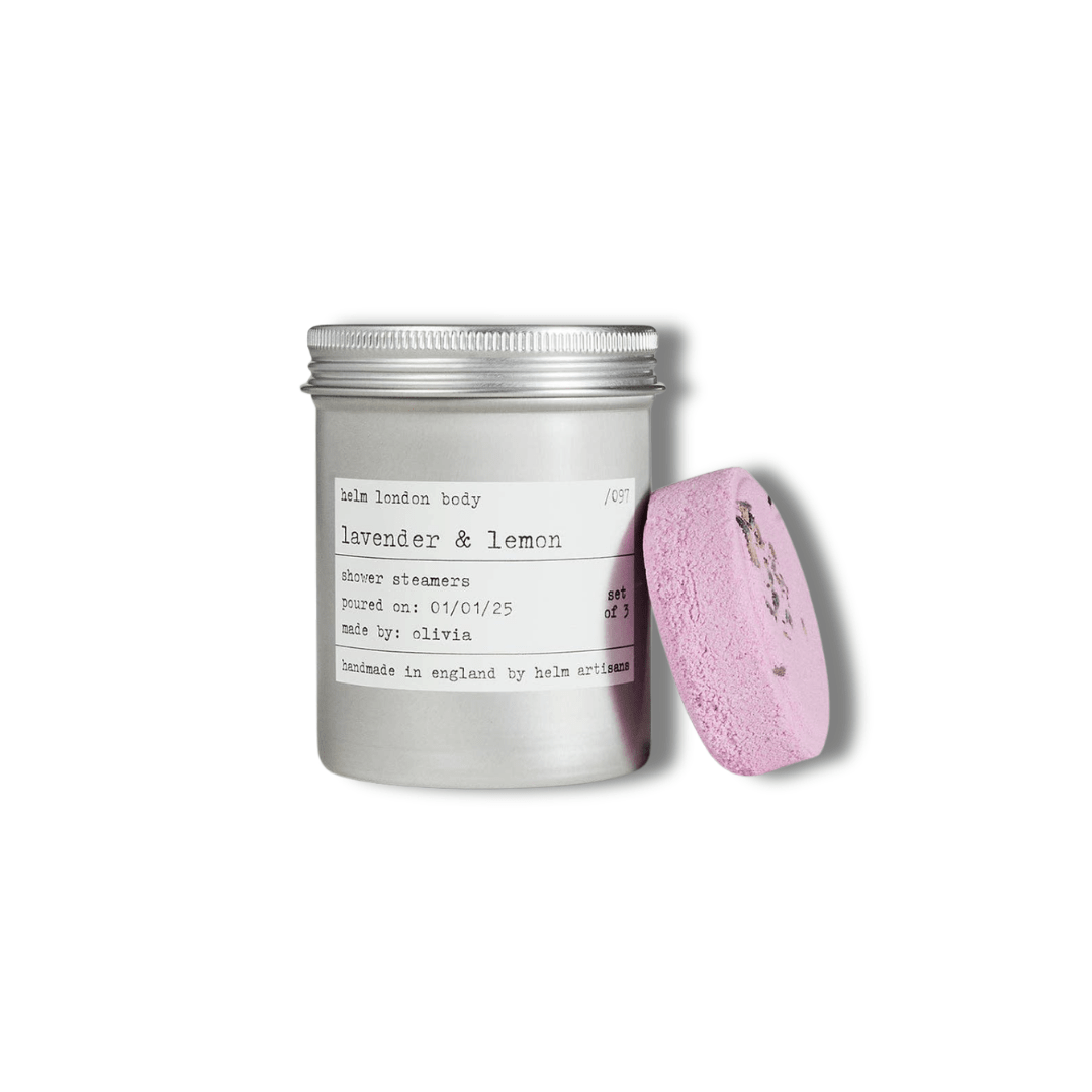 Lavender & Lemon Shower Steamers x3 by Helm London