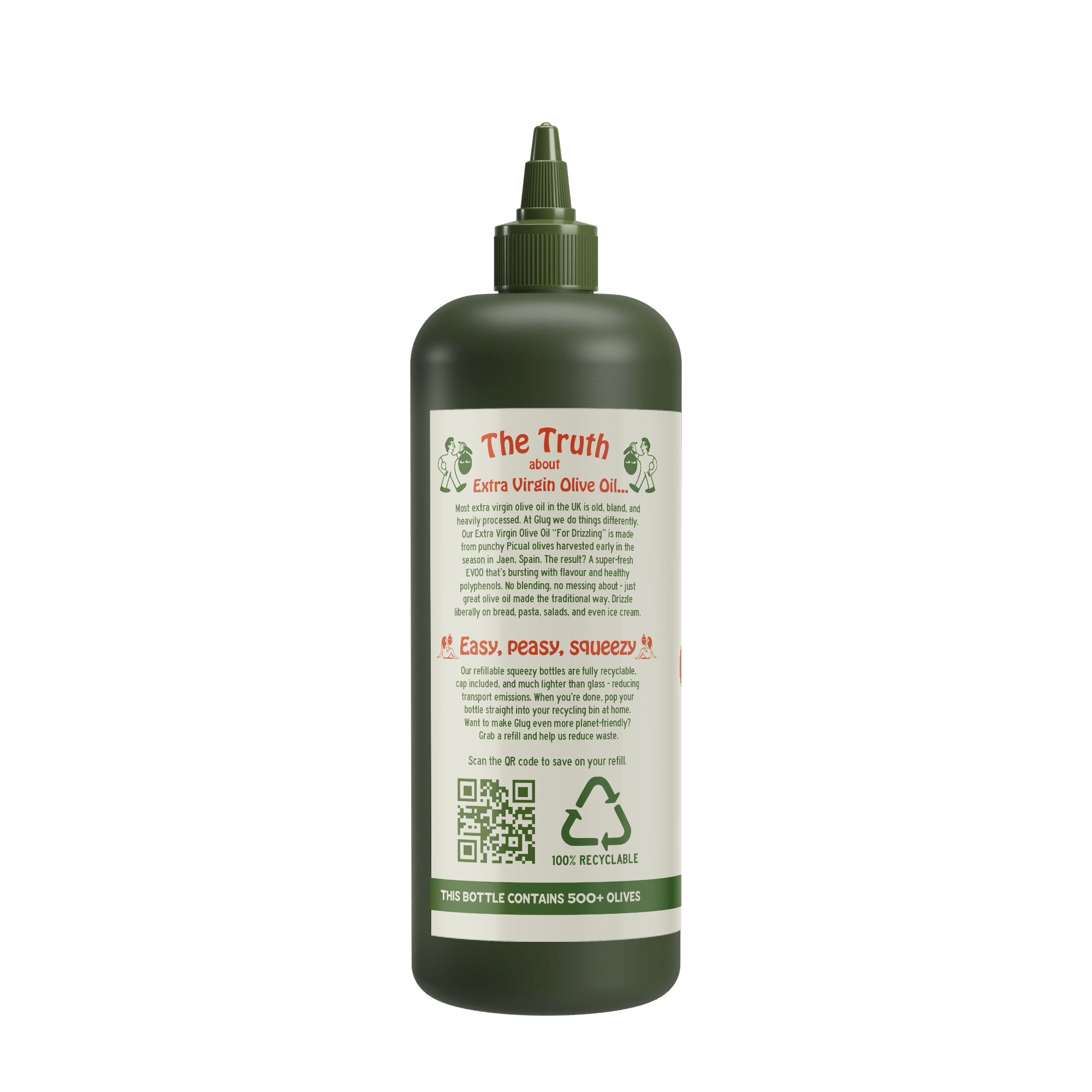EVOO for Drizzling 750ml (Extra Virgin Olive Oil)
