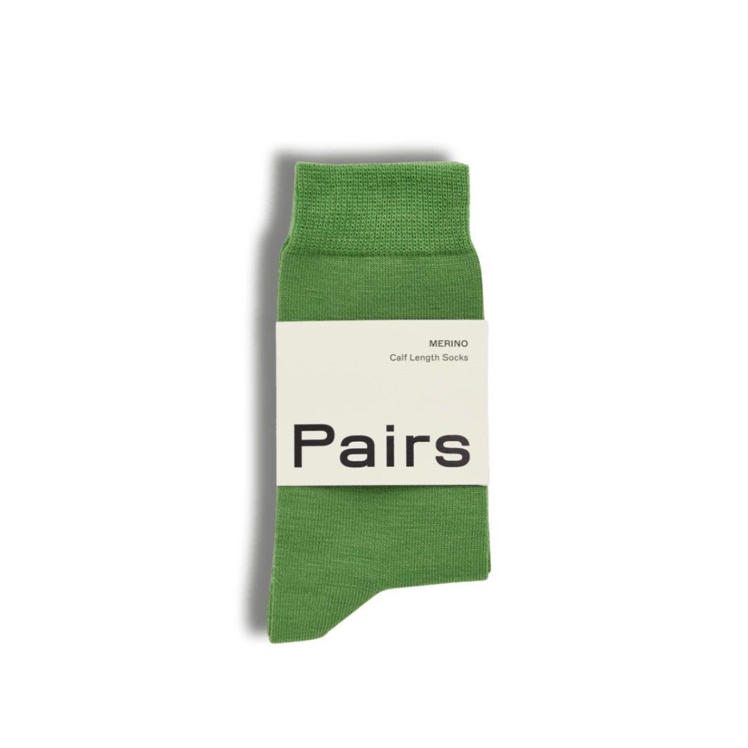 Grass Green Merino Socks