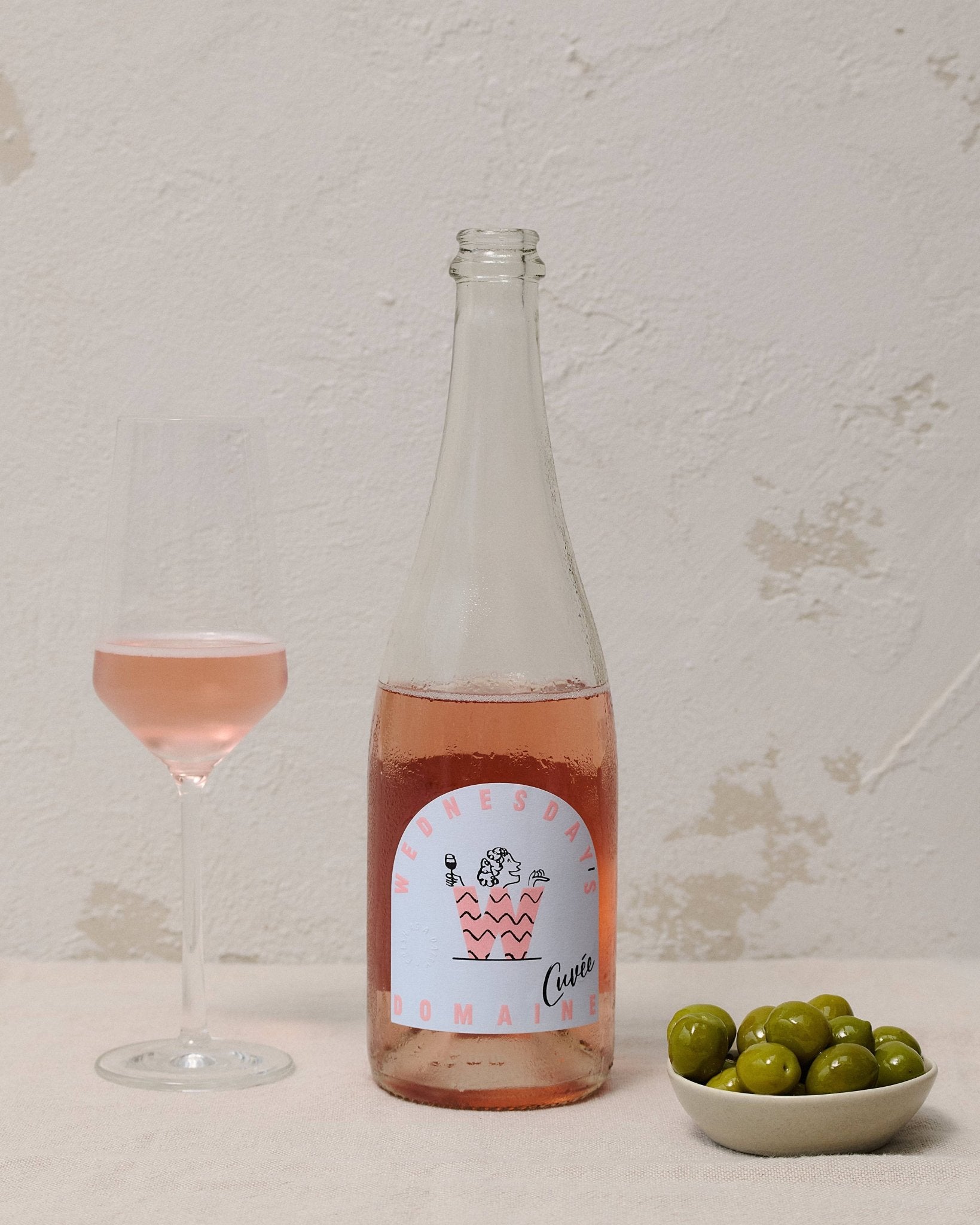 Alcohol Free Sparkling Rose Wine