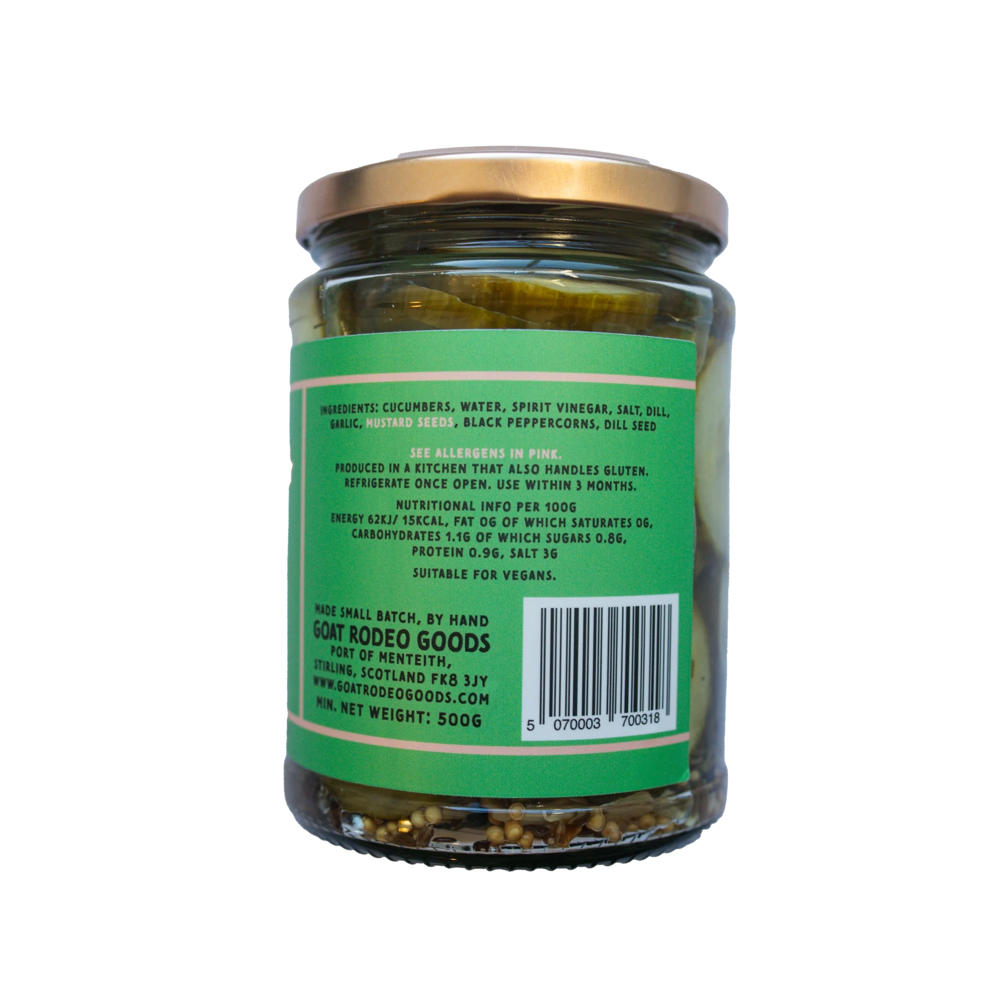 Big Dill Energy Cucumber Pickles