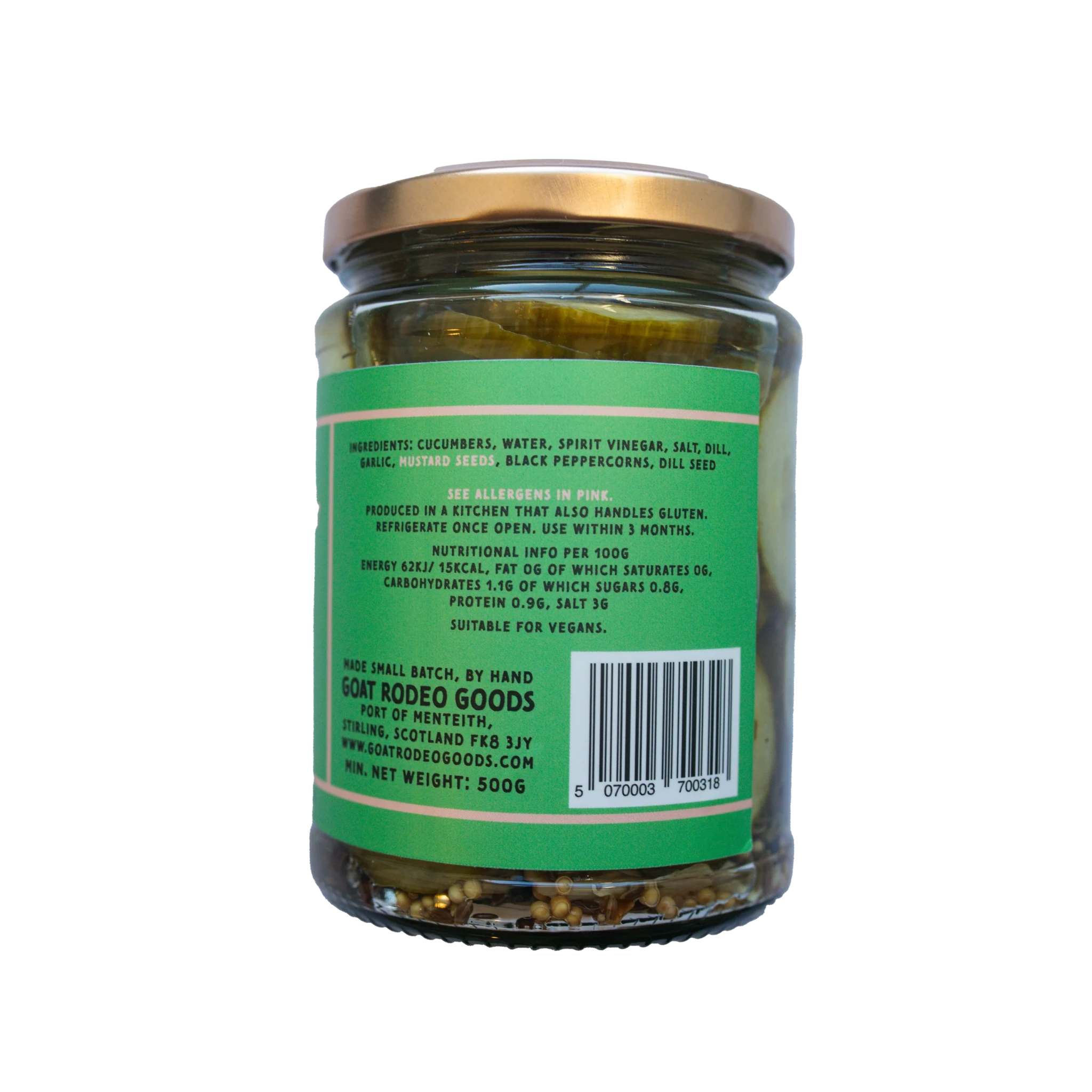Big Dill Energy Cucumber Pickles