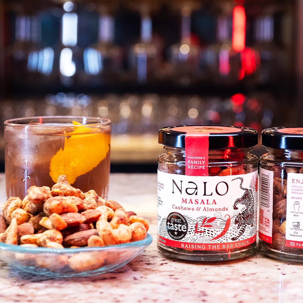 Nalo Masala Slow-Roasted Cashews & Almonds (95g)