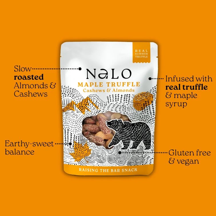 Maple Truffle Cashews & Almonds 40g