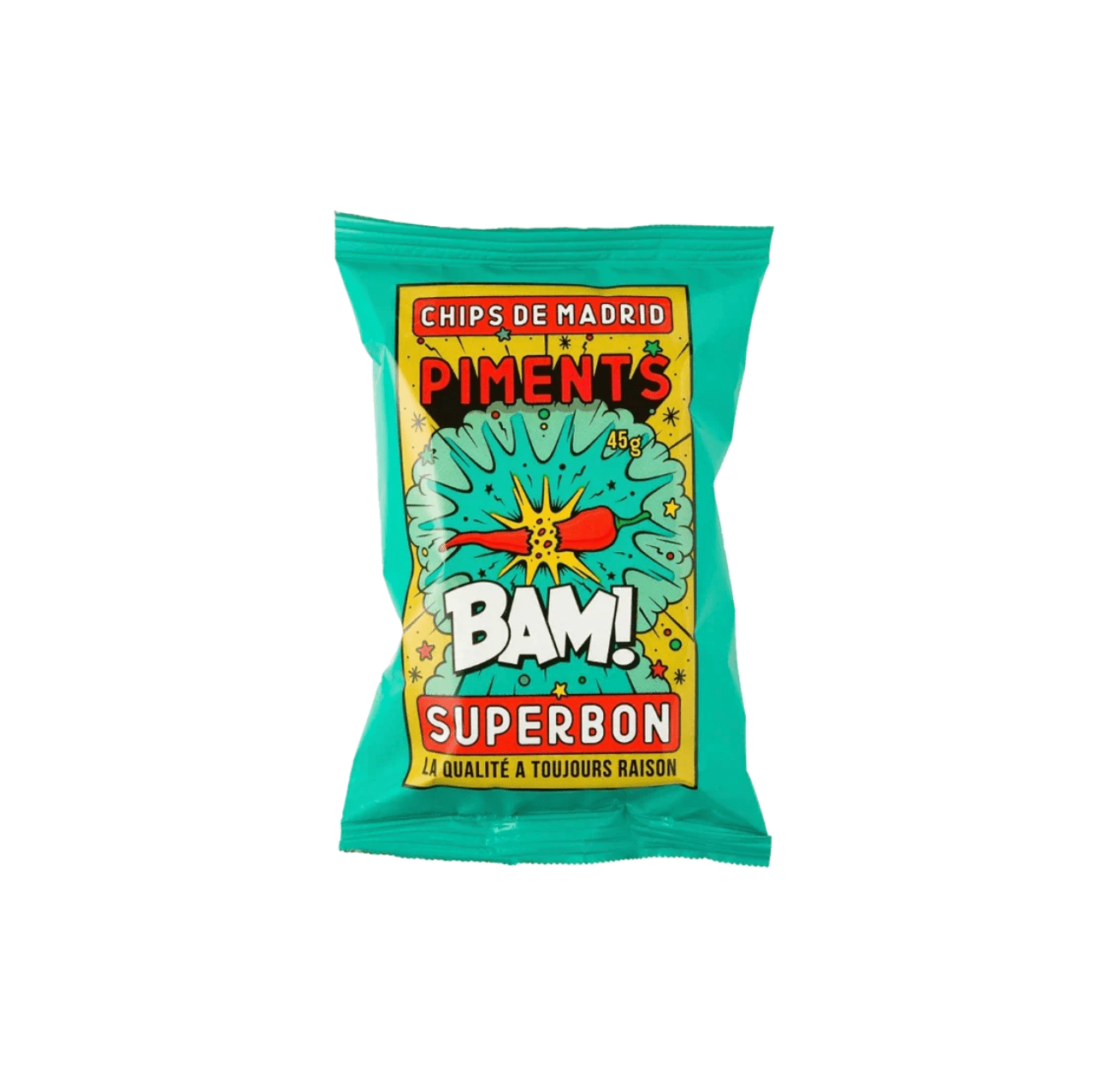 SUPERBON Pimento Potato Crisps 45g