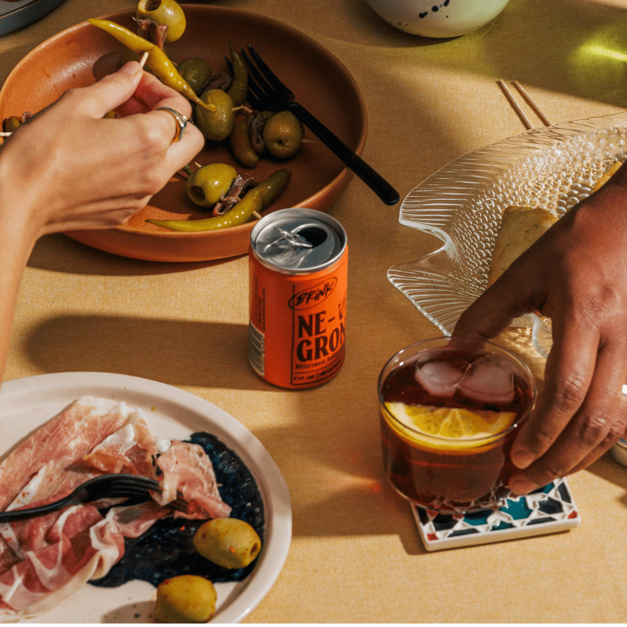 Non-Alcoholic Negroni