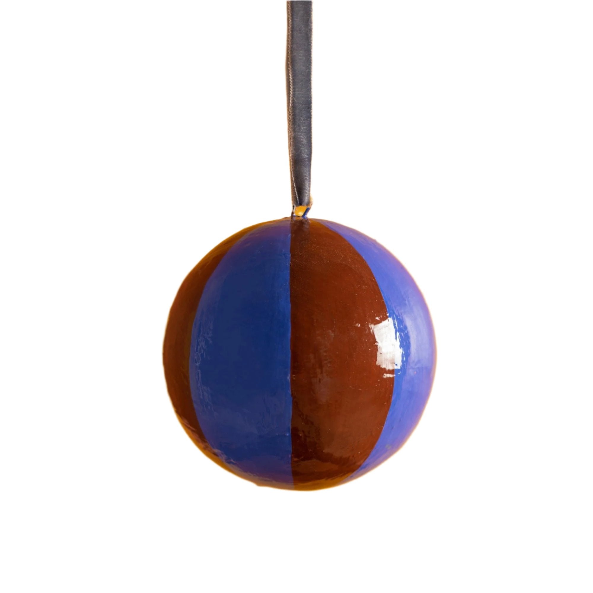 Ian Snow Bauble - Cobalt and Mustang Beachball