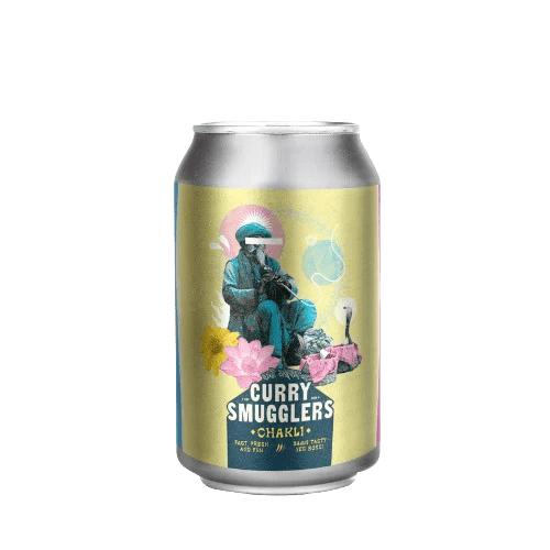 Can of Curry Smugglers Charlie on a white background