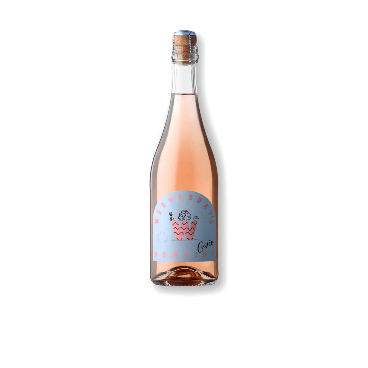 Alcohol Free Sparkling Rose Wine