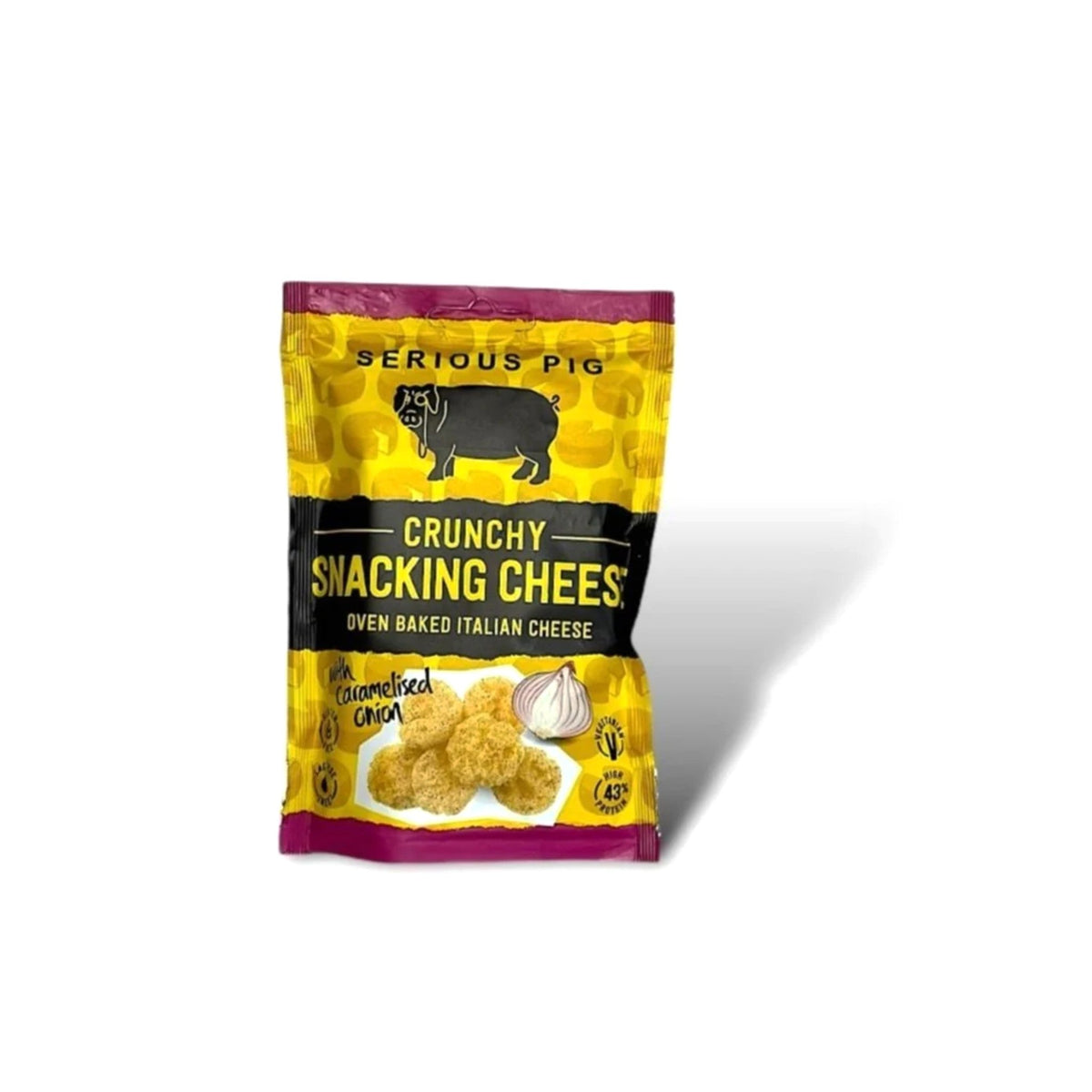 Snacking Cheese With Caramelised Onion