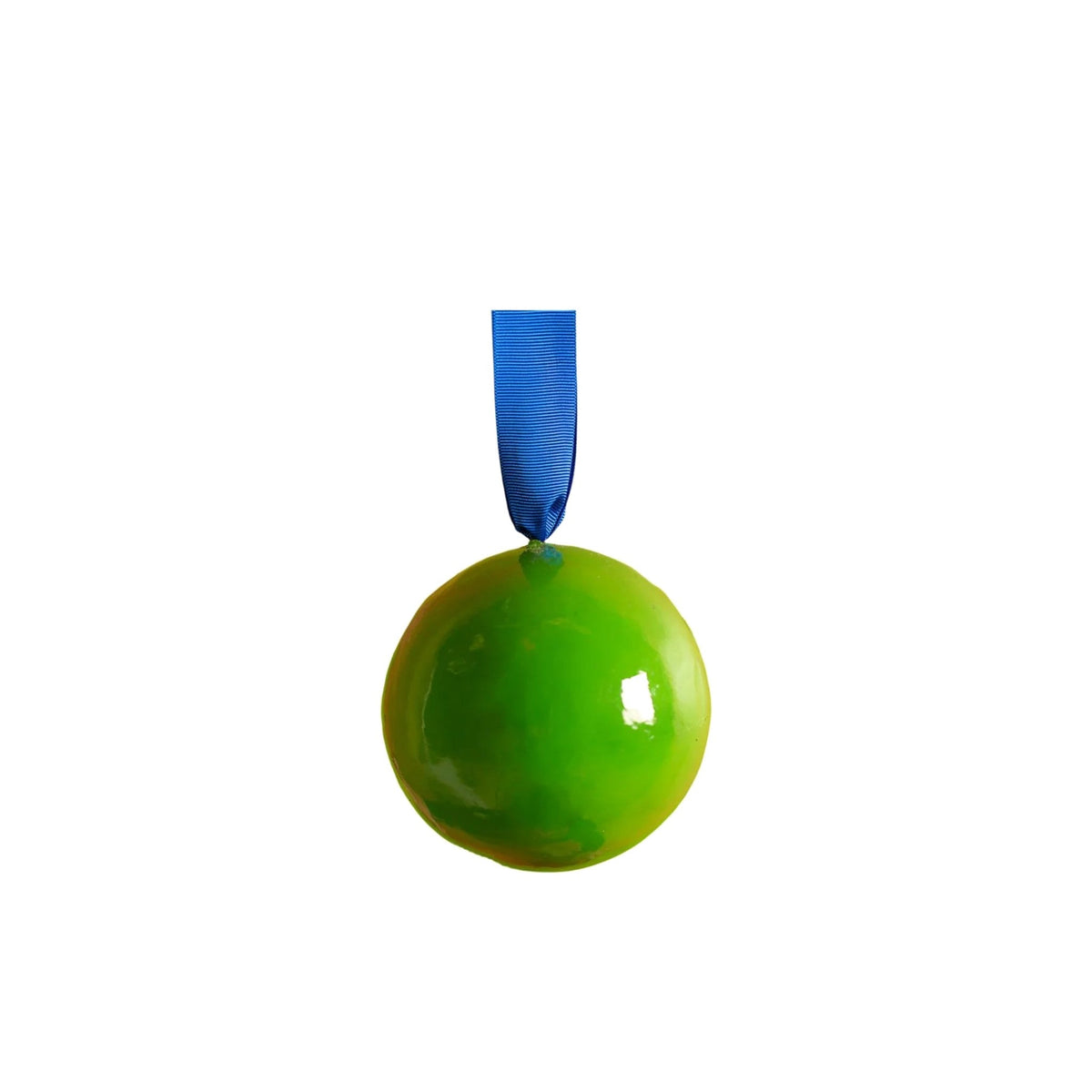 Ian Snow Bauble - Large Green Bloc