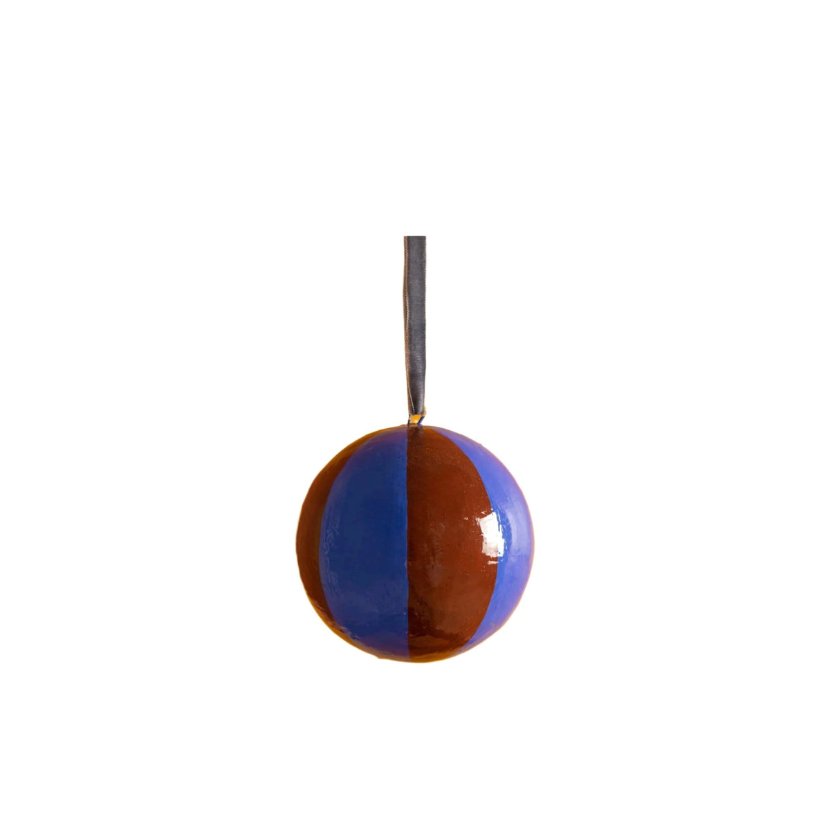Ian Snow Bauble - Cobalt and Mustang Beachball