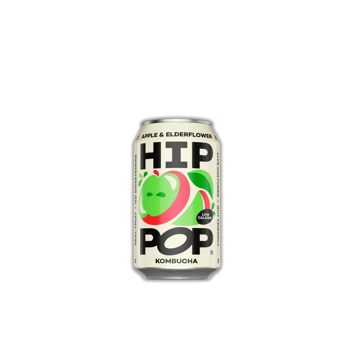 Hip Pop Kombucha - Apple & Elderflower