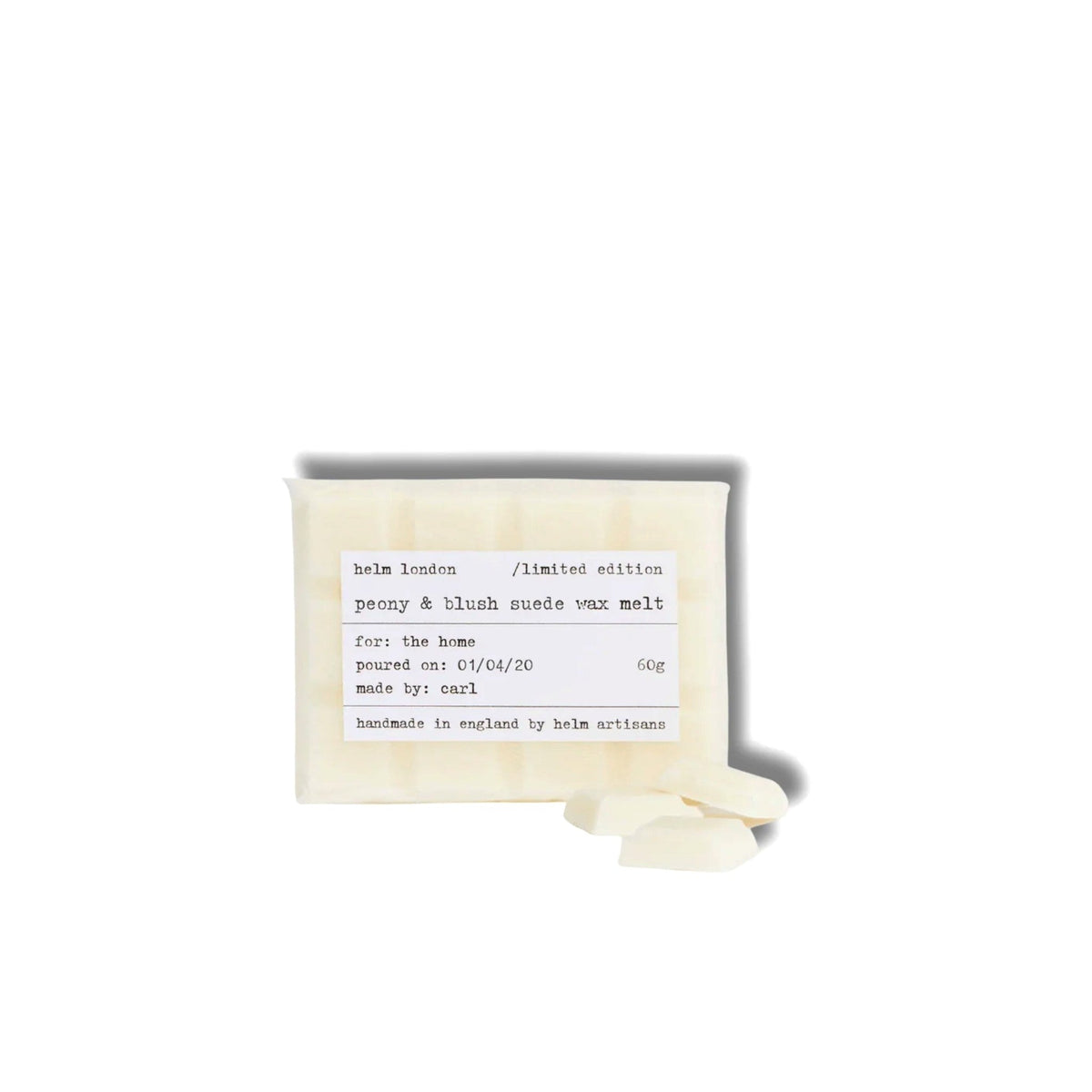 Peony & Blush Suede Wax Melt 60g