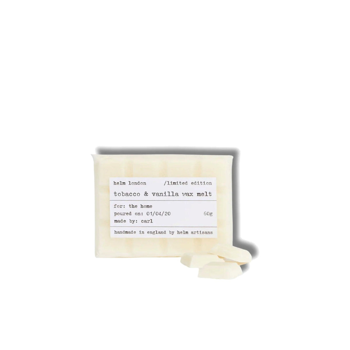 Tobacco & Vanilla Wax Melt 60g by Helm London
